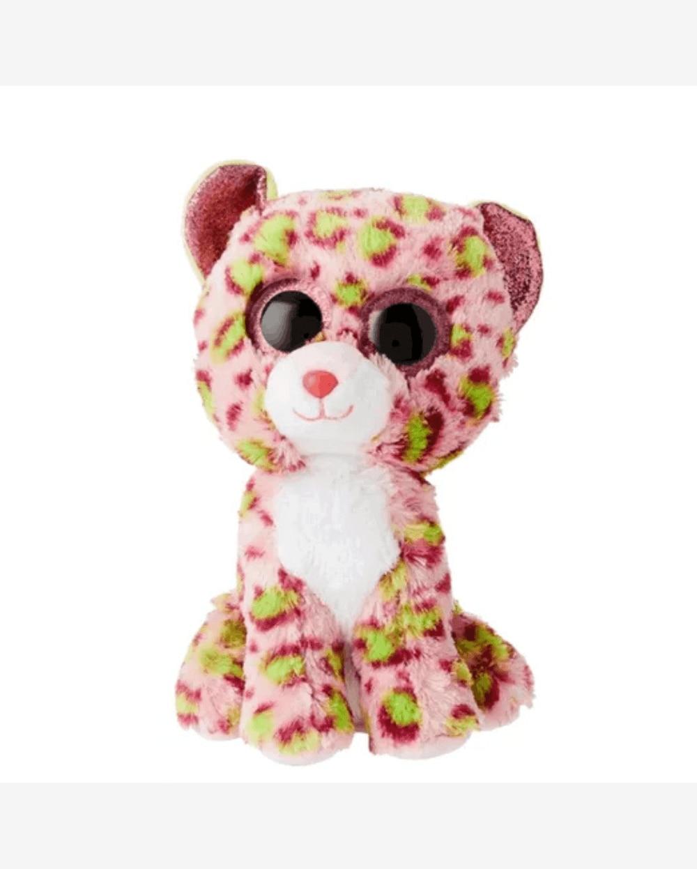 Pelúcia  Leopardo Lainey Beanie Boos Toyng 16 cm