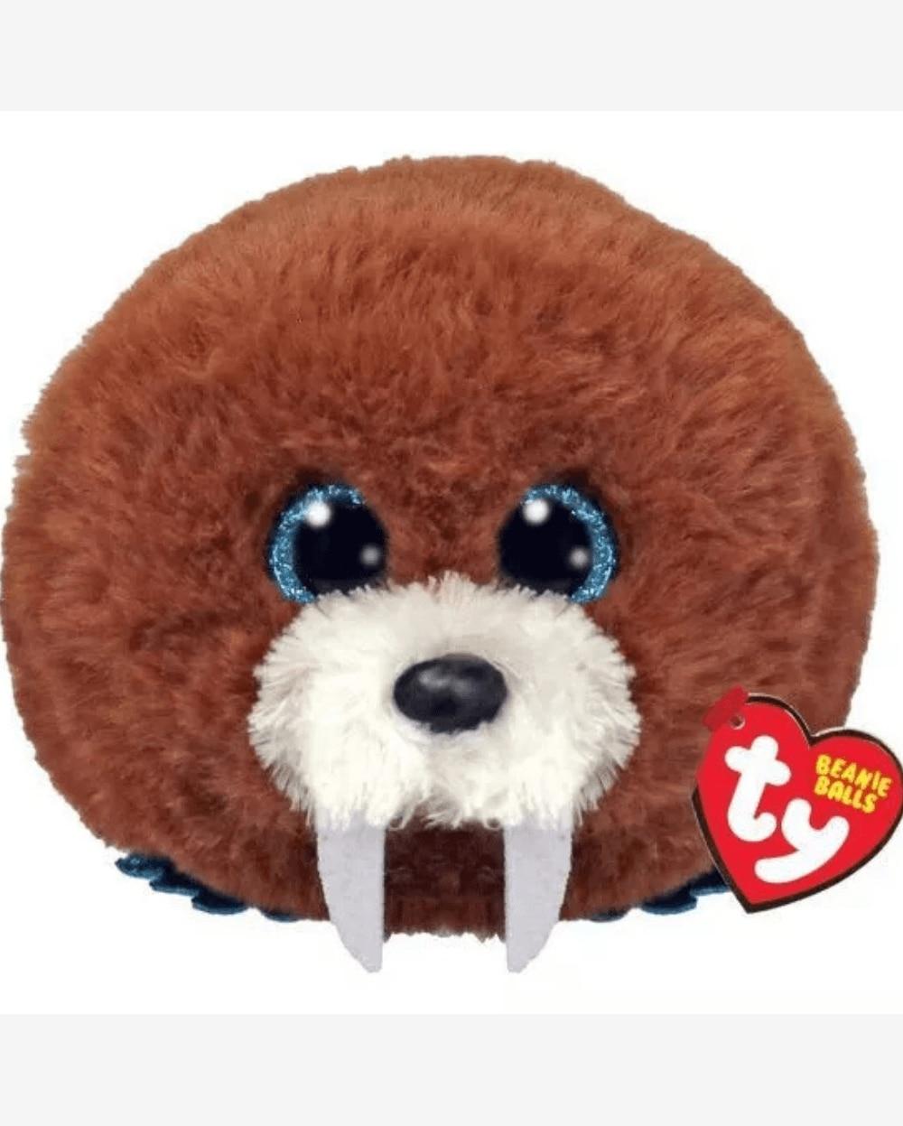 Pelúcia Beanie Boos Puff Leão Marinho Hank 8 cm - Toyng