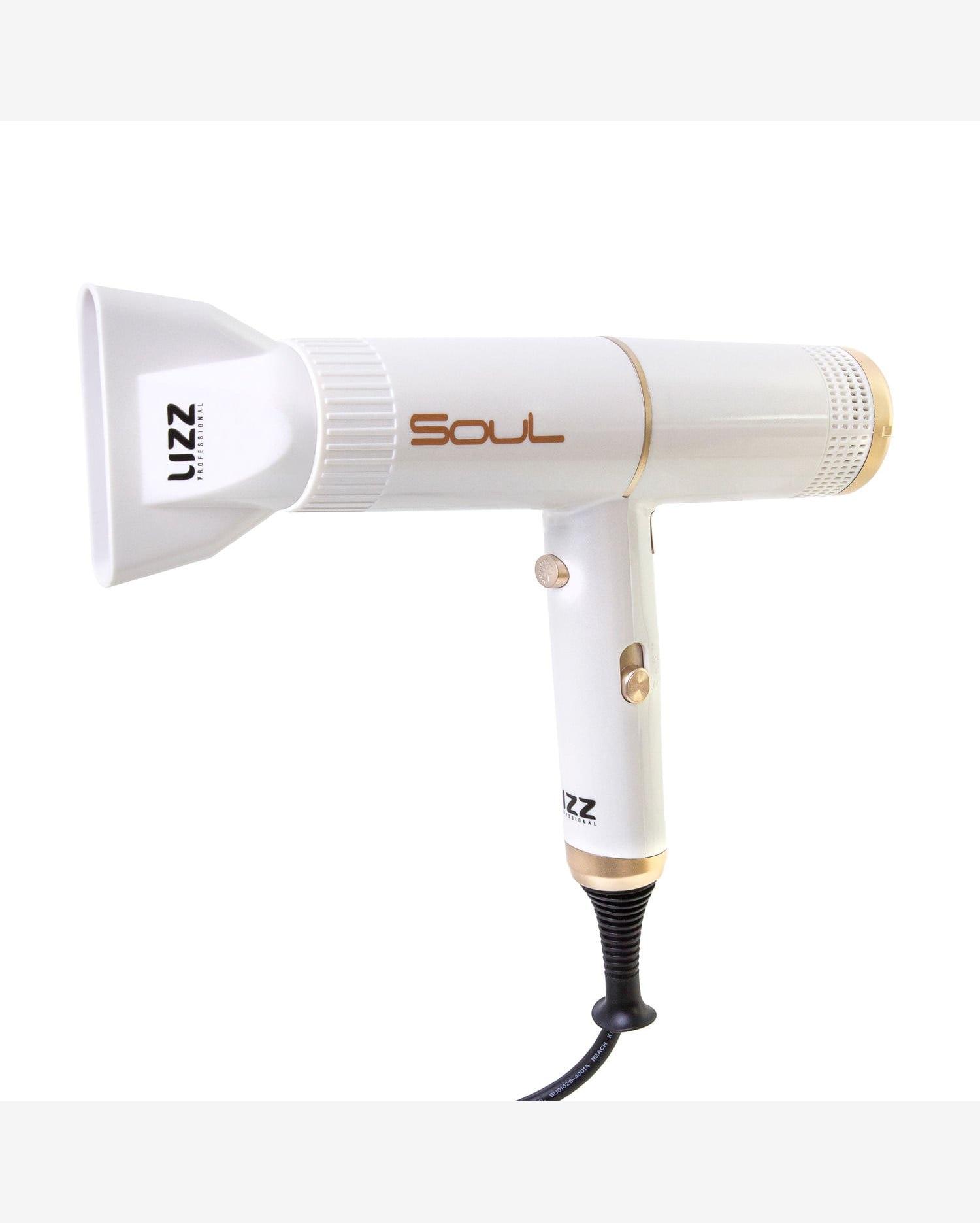 Secador Soul 127V (1200w) / 220v (1600w) Branco - Lizz Professional
