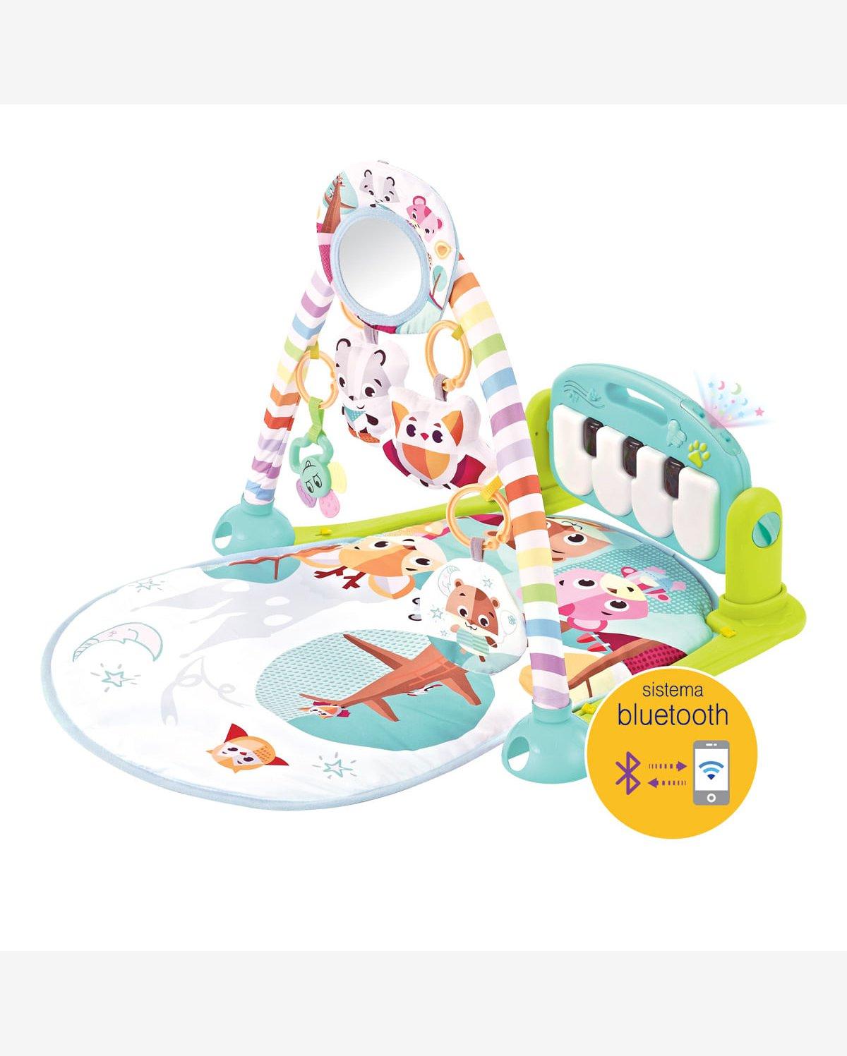 Tapete de Atividades com Piano e Bluetooth Pastime 2.0  Azul-Maxibaby