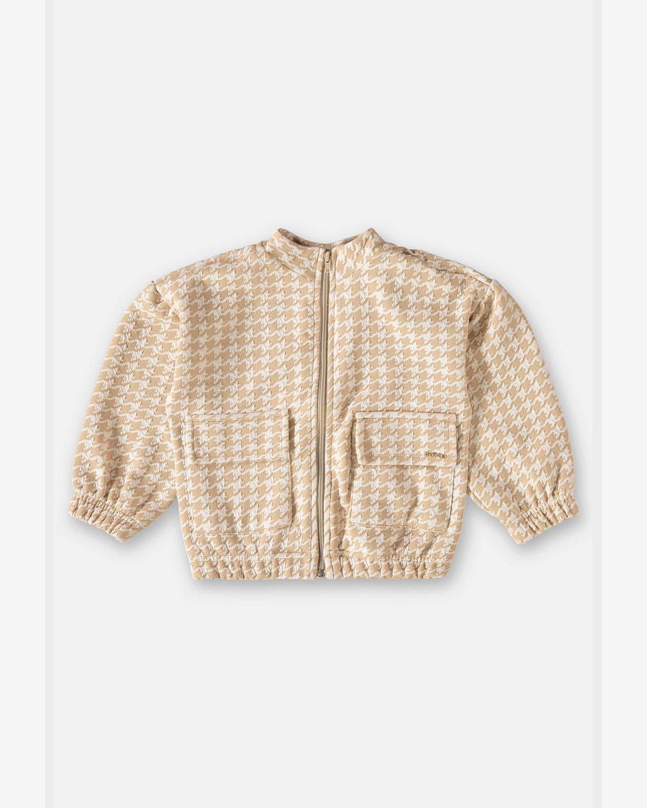Jaqueta Xadrez Infantil Menina Up Baby