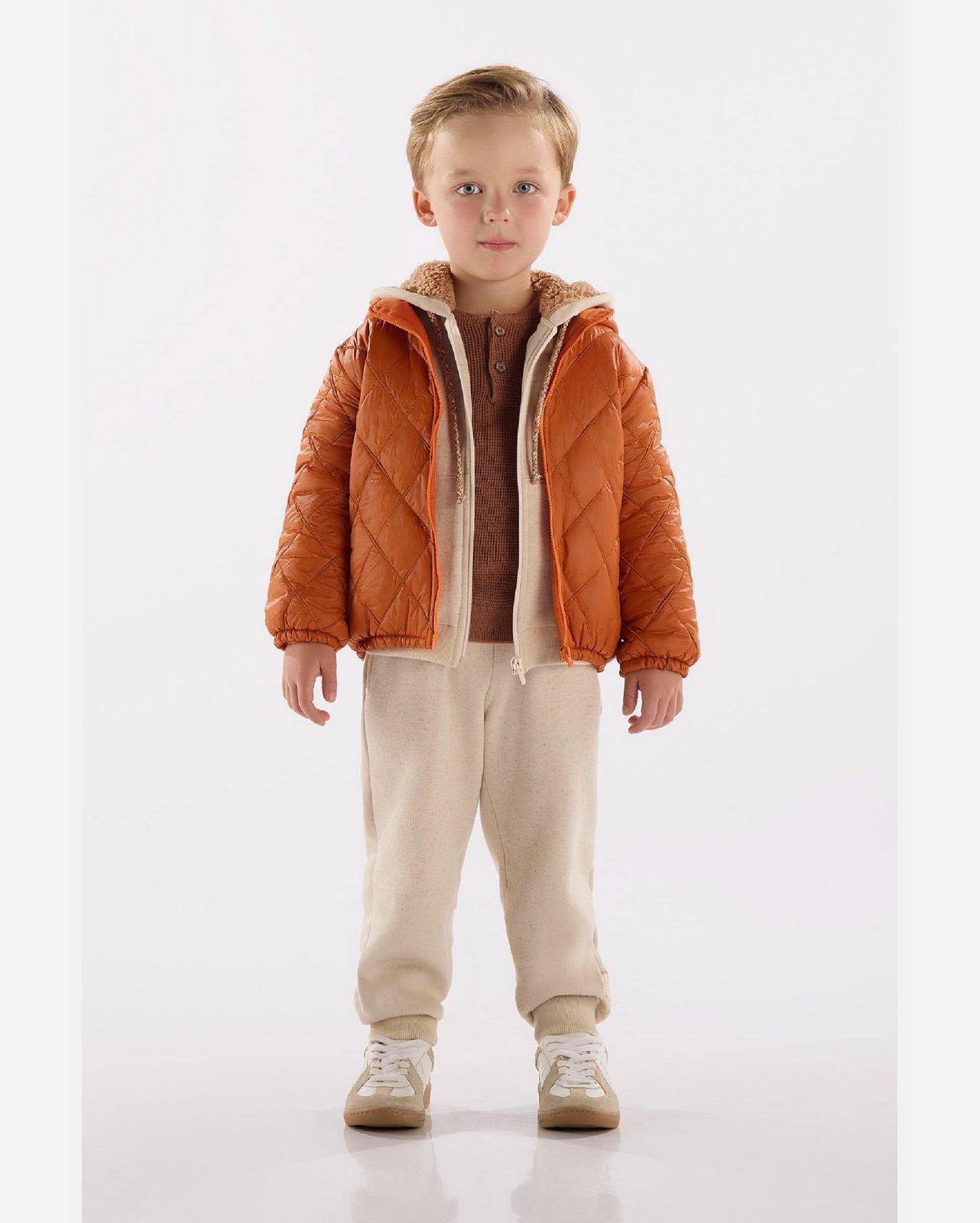 Jaqueta Infantil Masculino em Matelassê Forrado Up Baby