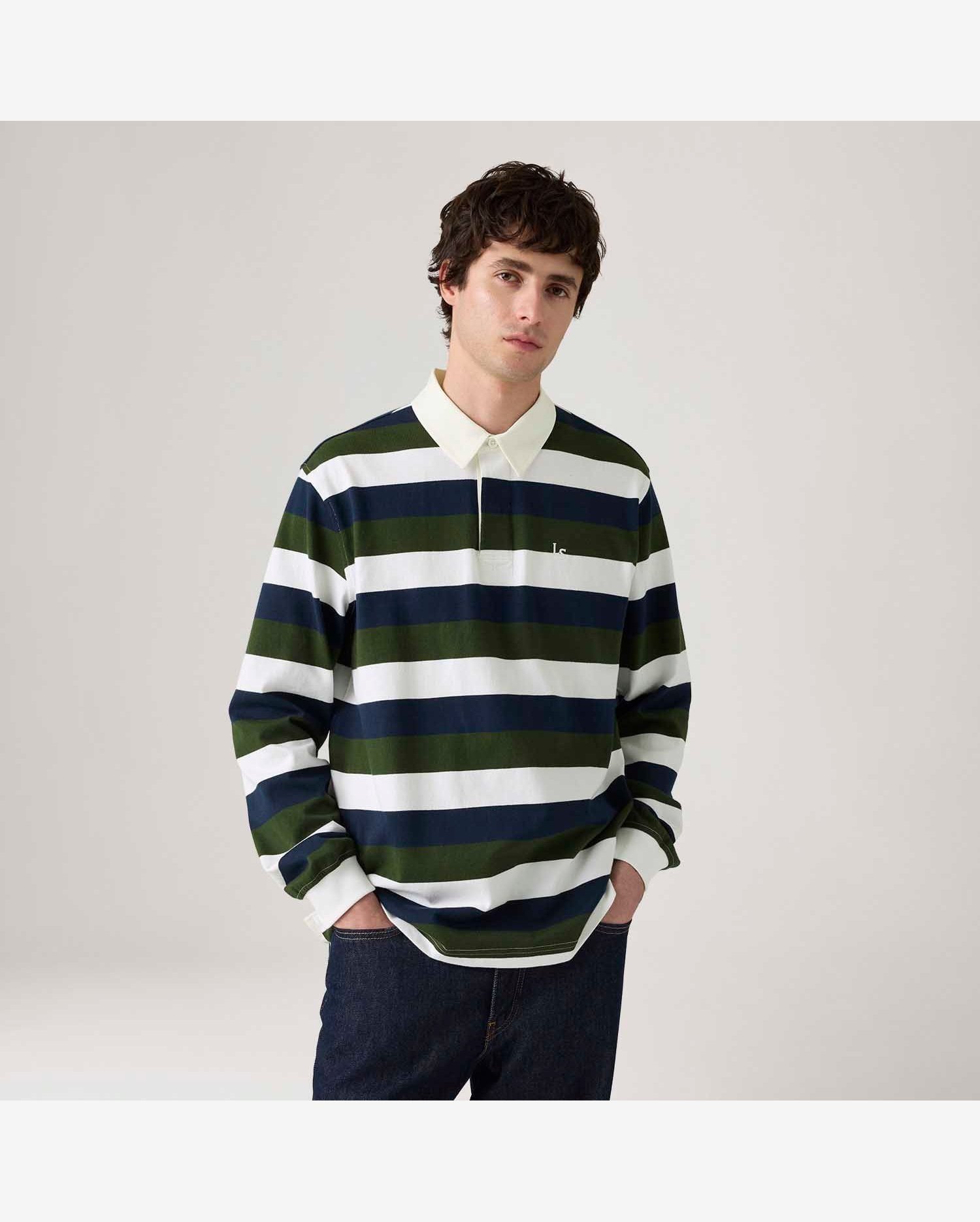 Suéter Levi's® Union Rugby Verde