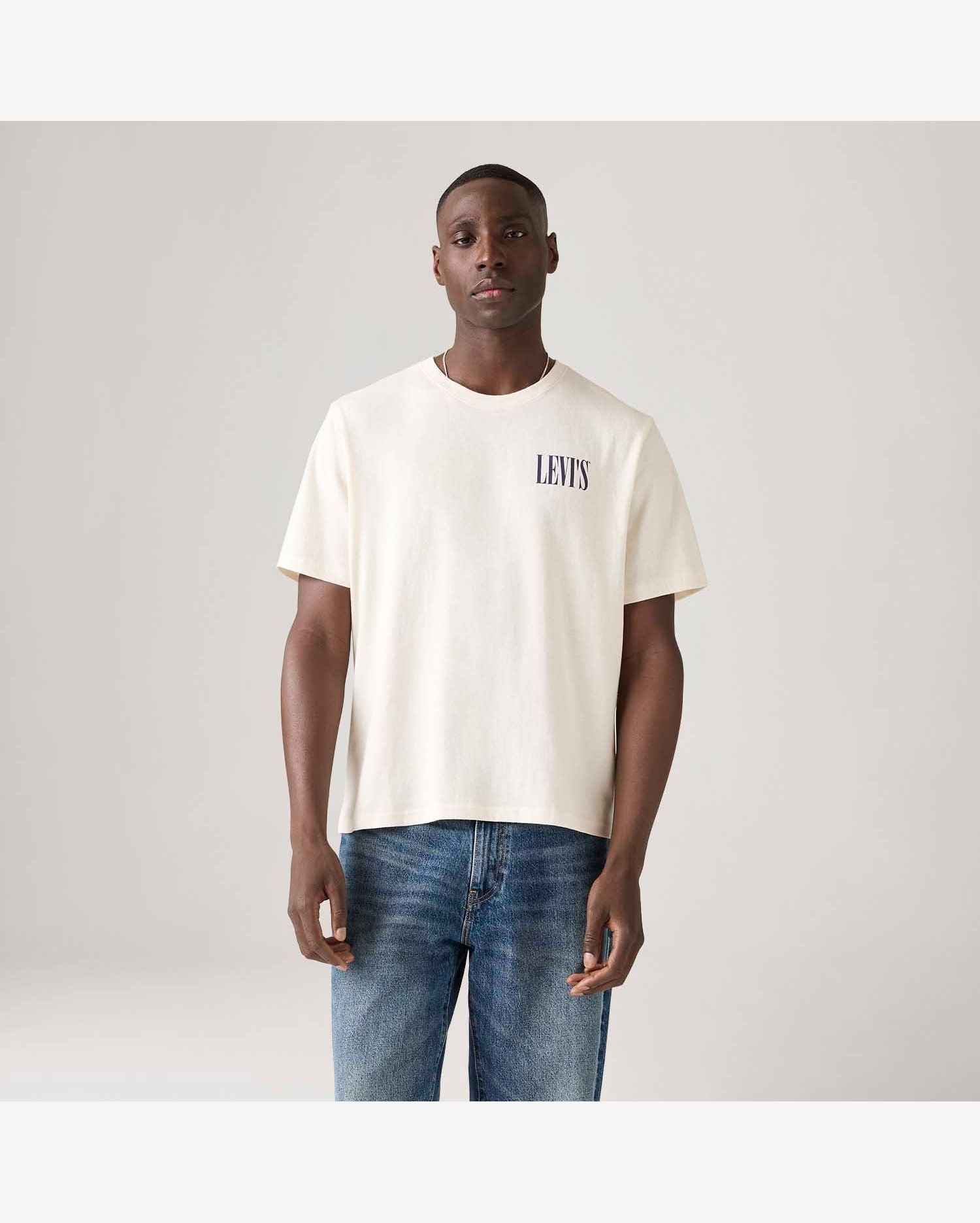 Camiseta Levi's® Relaxed Off White