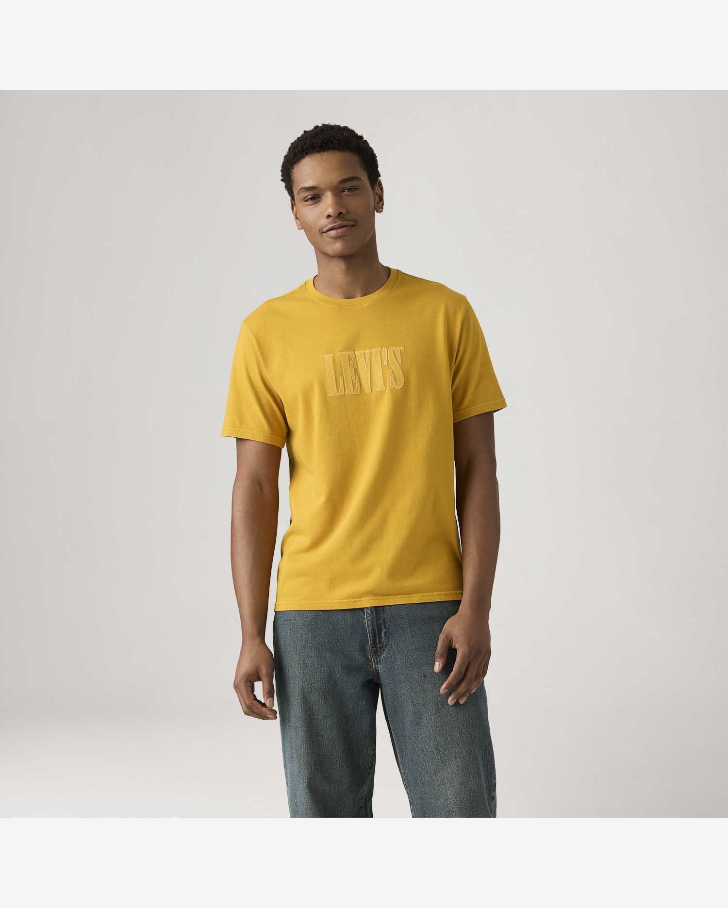 Camiseta Levi's® Relaxed Amarelo