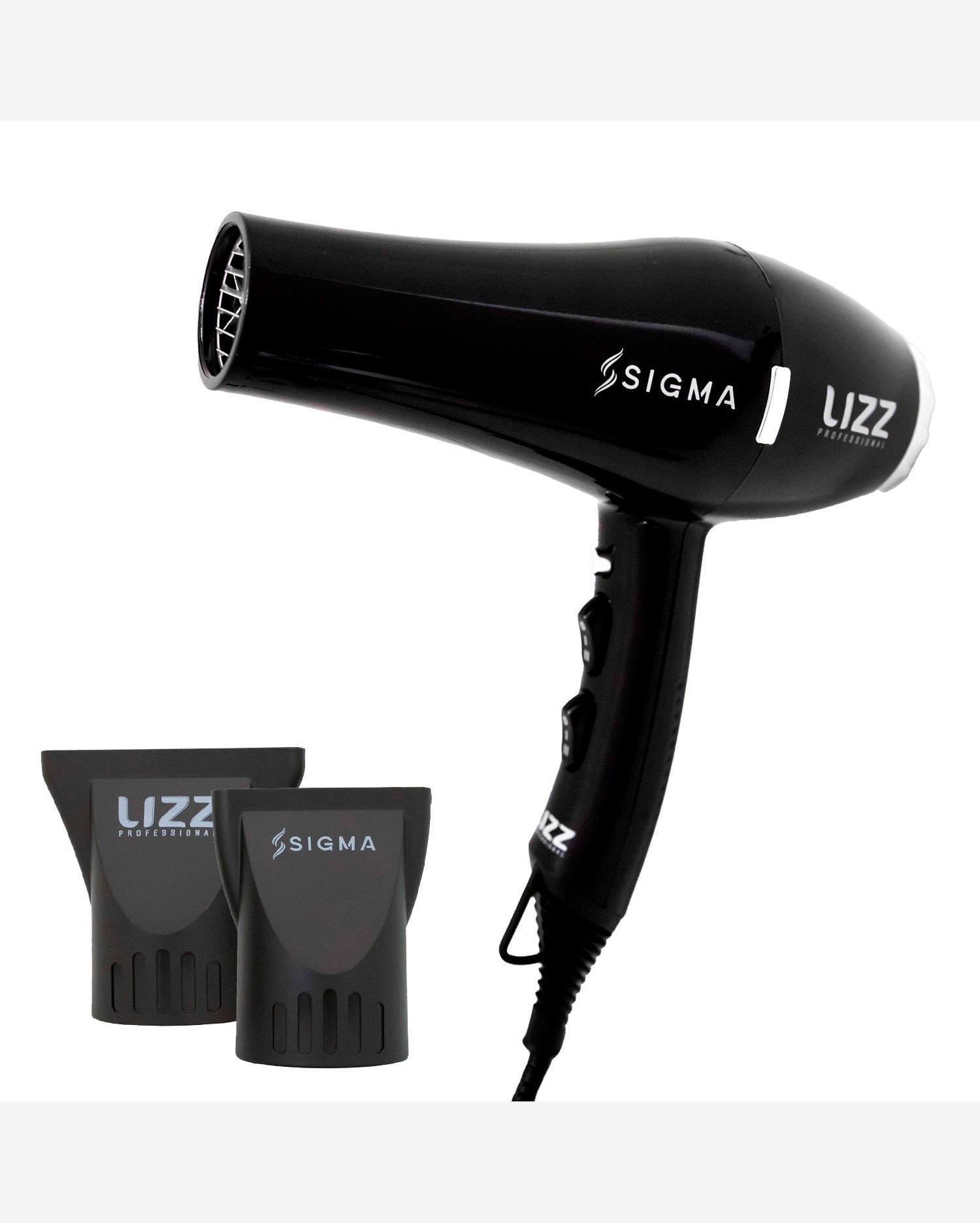 Secador Sigma 127V (2200W) / 220V (2400W) – Lizz Professional