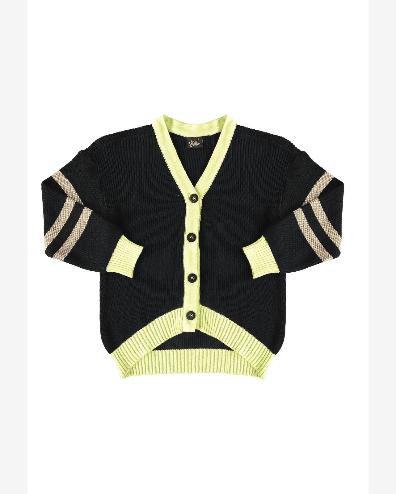 Cardigan em Tricô Juvenil Gloss